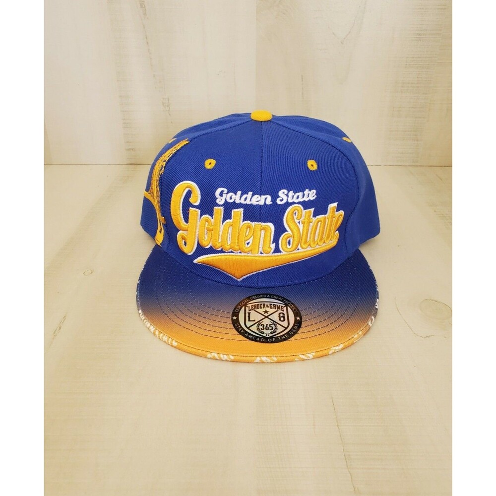 GOLDEN STATE adjustable Snapback Hat Cap Leader of the Game embroidered